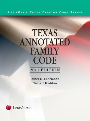 cover image of Texas Annotated Family Code
